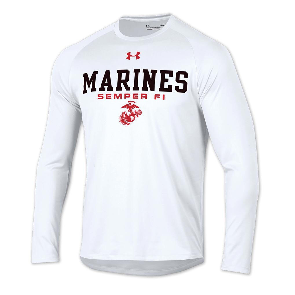 Under armour marines shirt sales