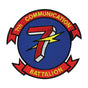 7th Communication Battalion Patch - SGT GRIT