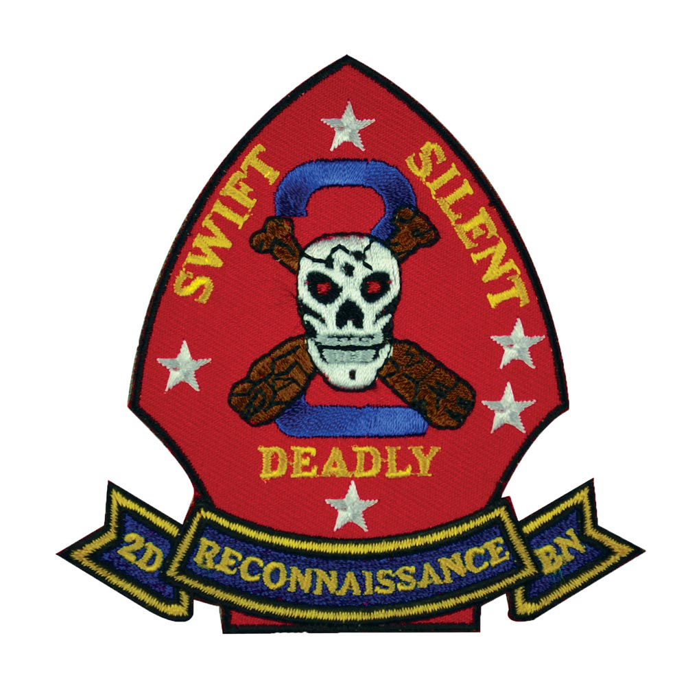 2nd Reconnaissance Battalion Patch - SGT GRIT