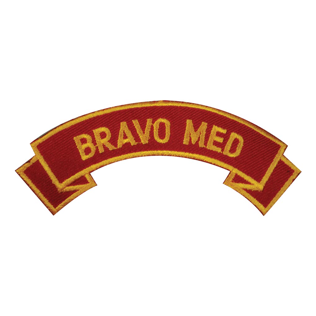 Bravo Med Rocker Patch - SGT GRIT