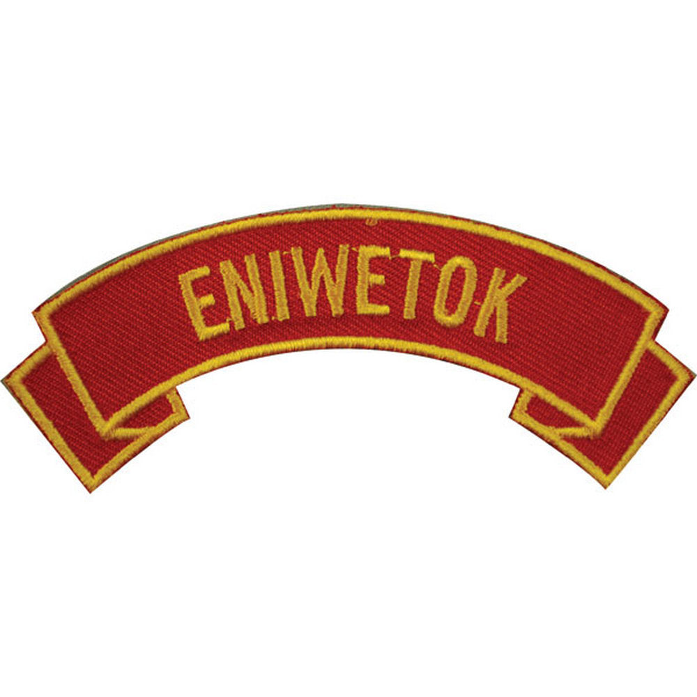 Eniwetok Rocker Patch - SGT GRIT