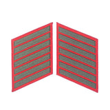 Green on Red Service Stripes - SGT GRIT