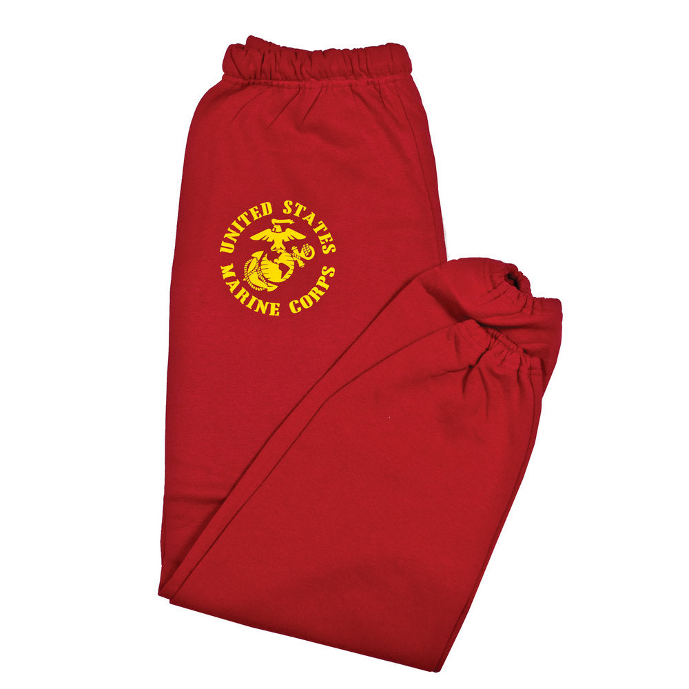 USMC Eagle Globe and Anchor Sweatpants - SGT GRIT