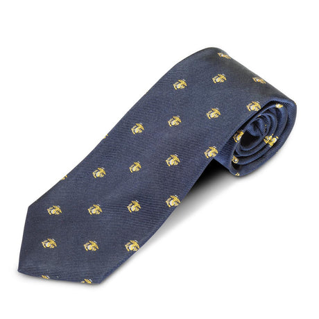 Marine Corps Navy Eagle Globe and Anchor Tie - SGT GRIT