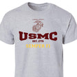 USMC Semper Fi Est 1775 T-shirt - SGT GRIT