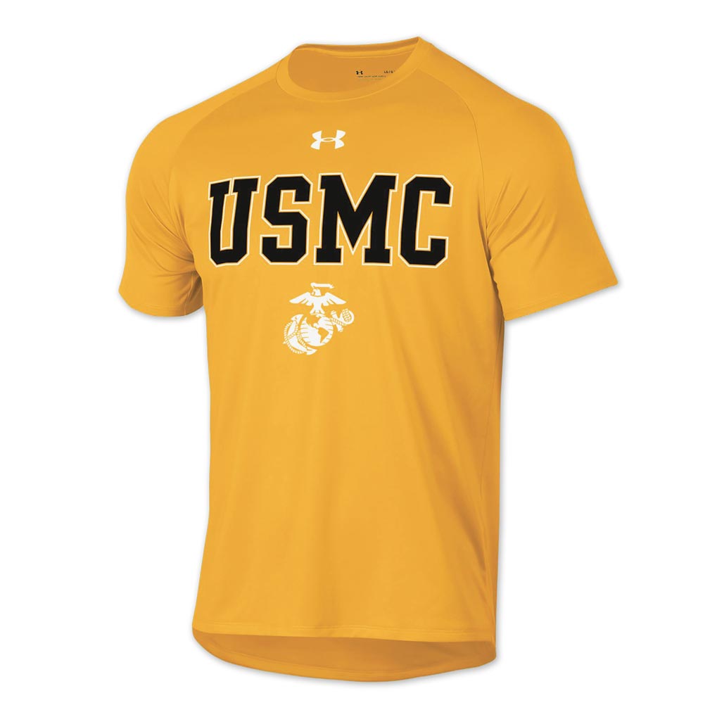 Under Armour USMC Eagle, Globe and Anchor Tech Tee - SGT GRIT