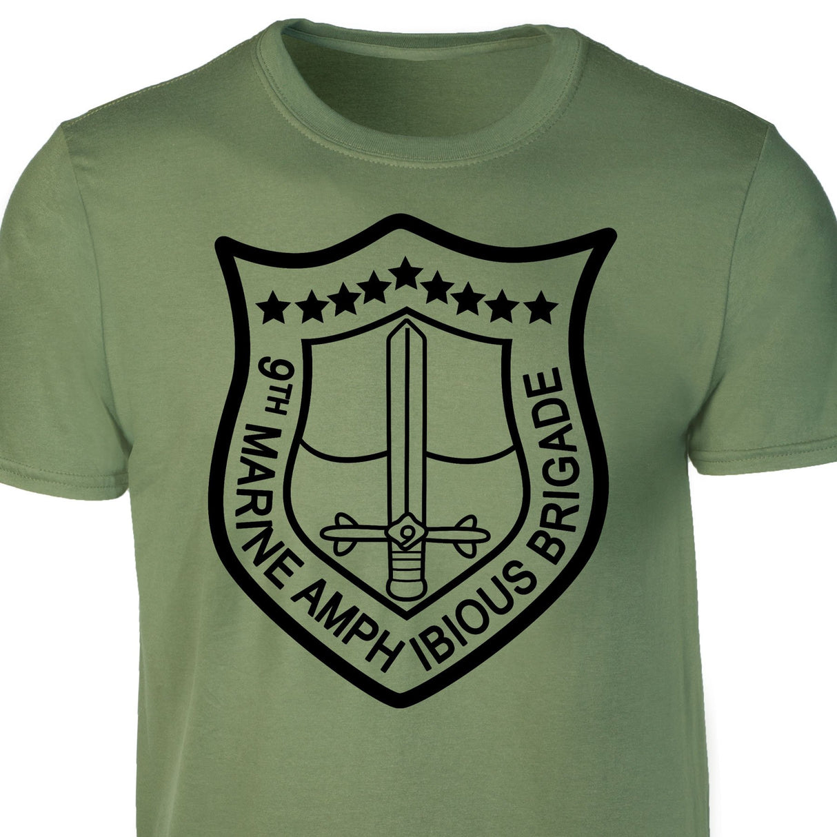 9th Marine Amphibious Brigade T-shirt - SGT GRIT