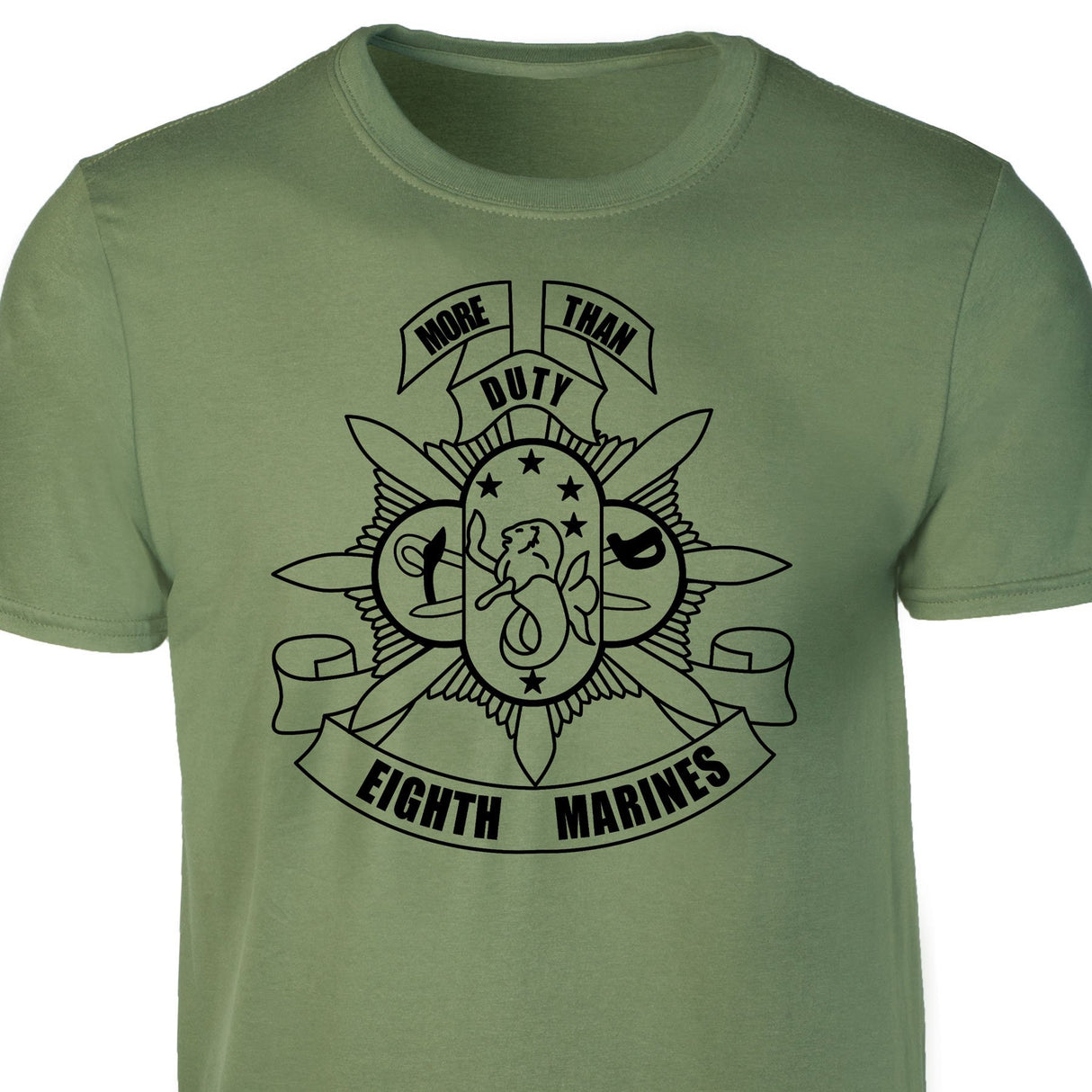 8th Marines Regimental T-shirt - SGT GRIT