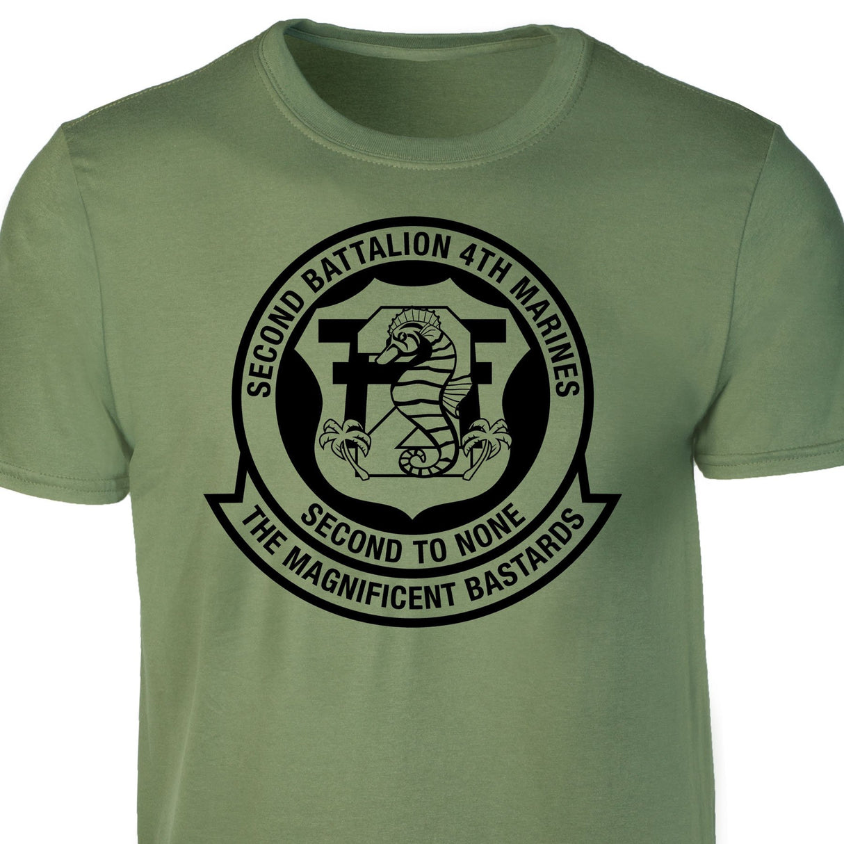 2nd Battalion 4th Marines T-shirt - SGT GRIT