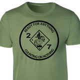 2nd Battalion 7th Marines T-shirt - SGT GRIT