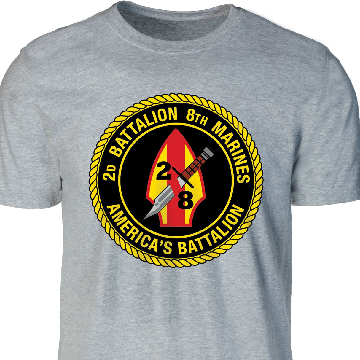 2nd Battalion 8th Marines T-shirt - SGT GRIT