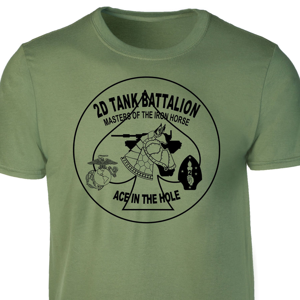 2nd Tank Battalion T-shirt - SGT GRIT