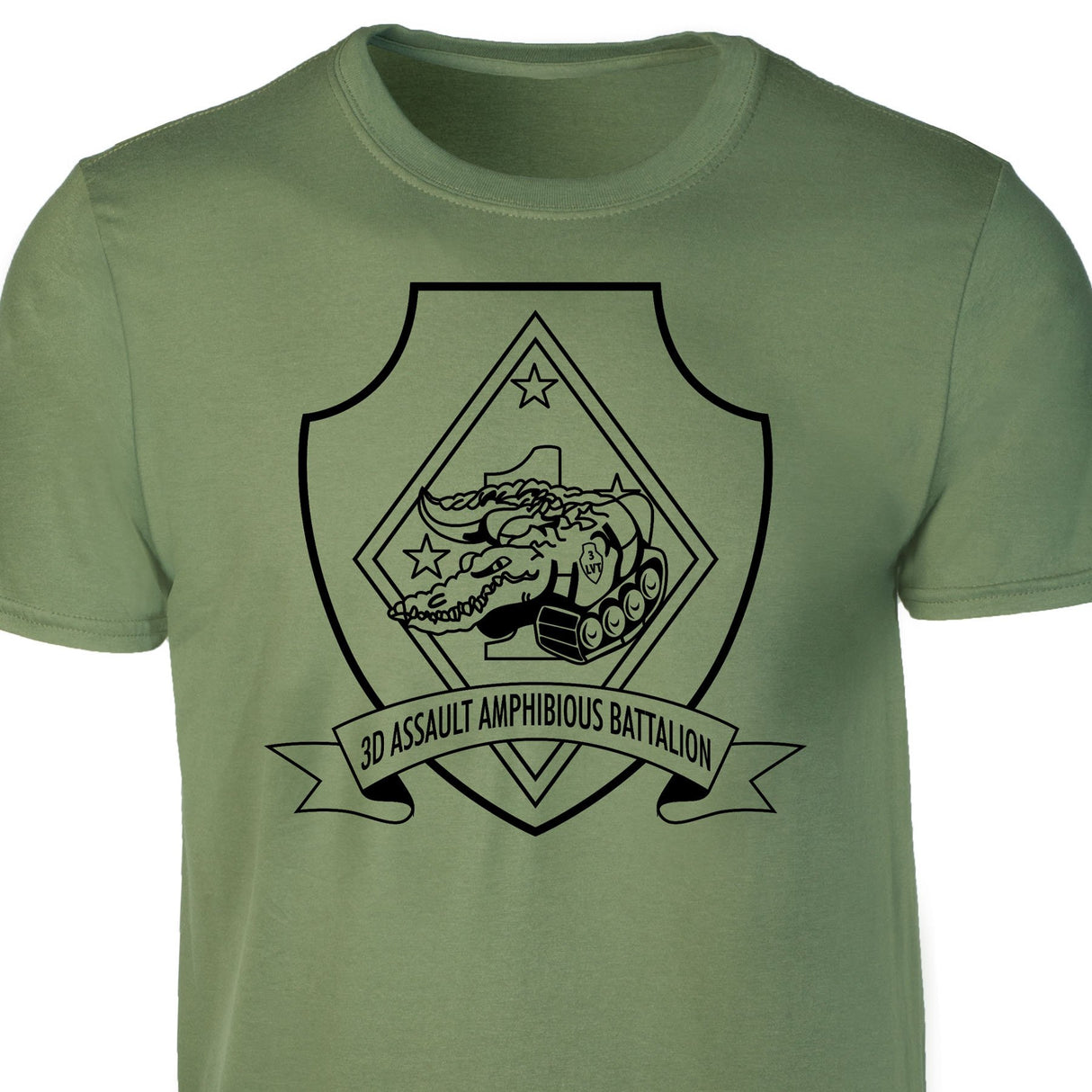 3rd Amphibious Assault Battalion T-shirt - SGT GRIT