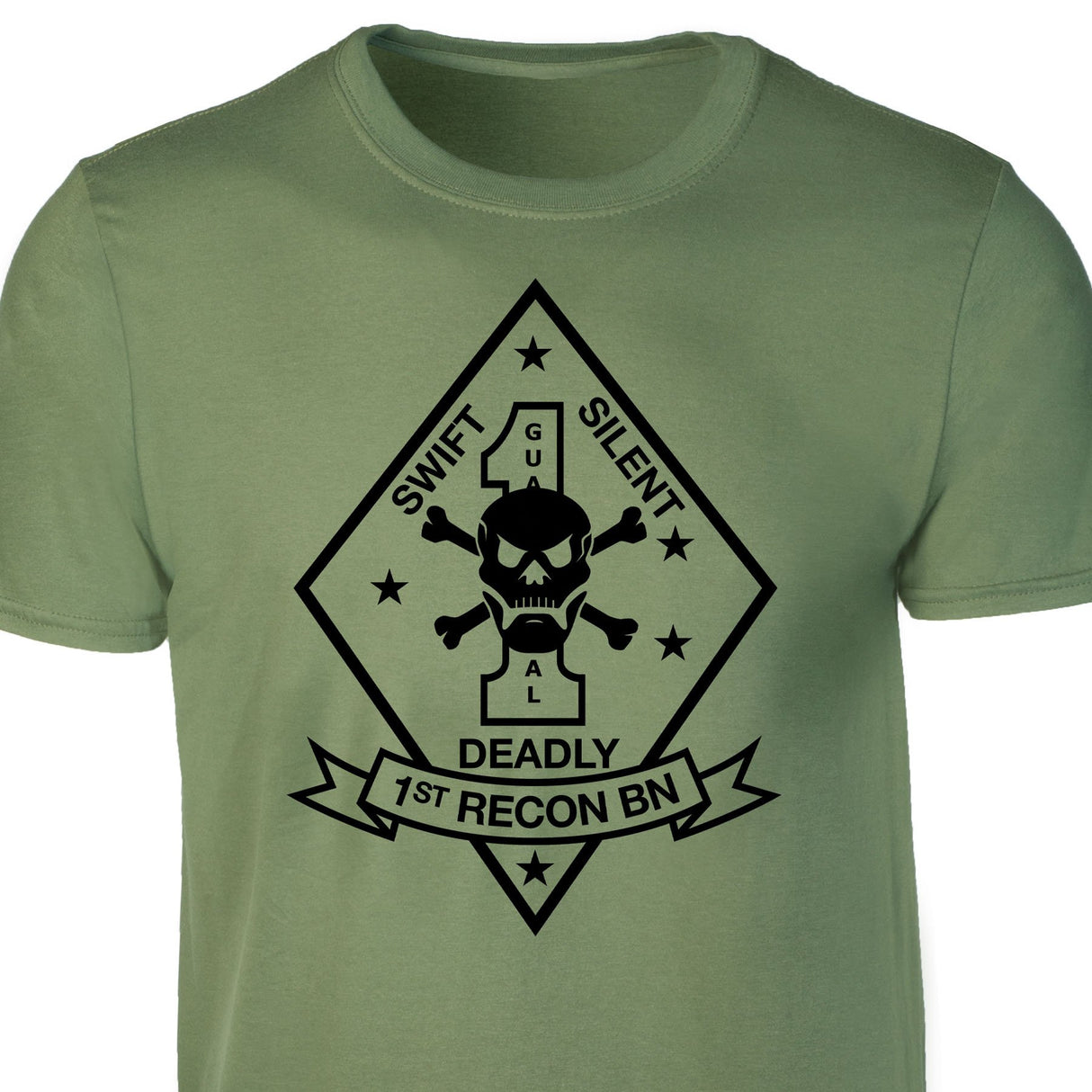 1st Recon Battalion T-shirt - SGT GRIT