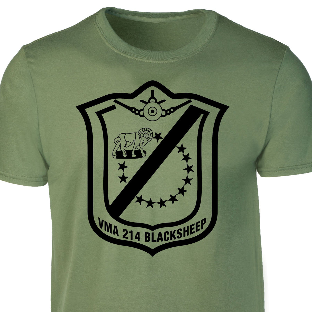 VMA-214 Blacksheep T-shirt - SGT GRIT