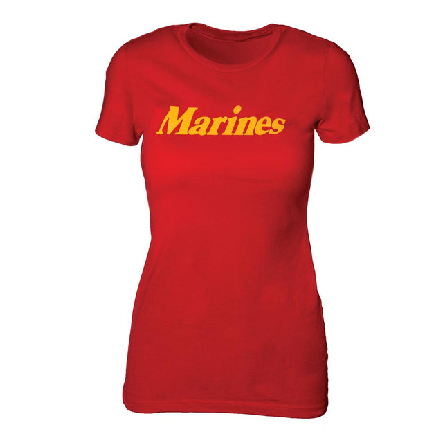 Women's Marines Red T-Shirt - SGT GRIT